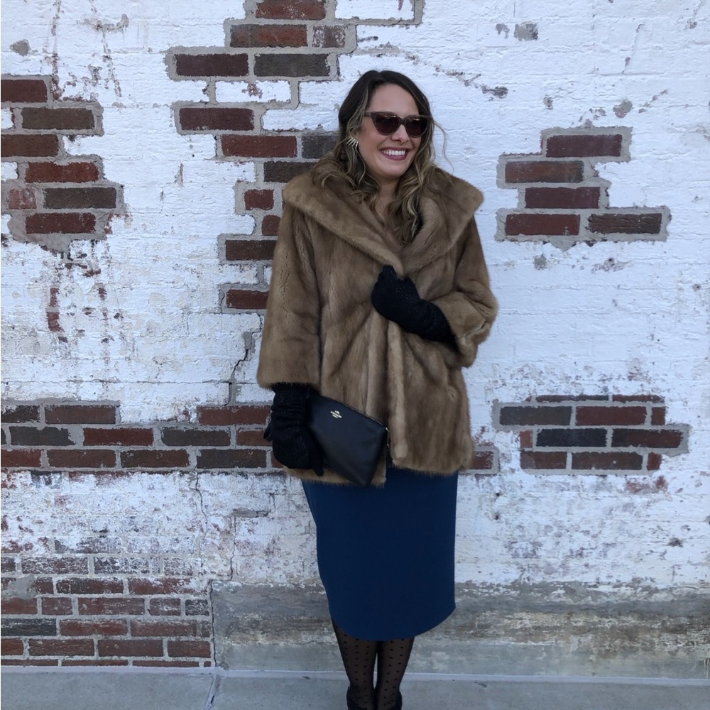 Vintage fur coat